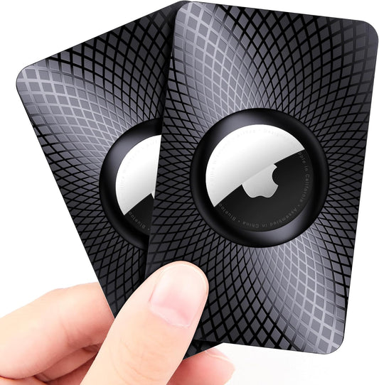 For Airtag Wallet Holder 2 Pack,Ultra Thin Card Case for Apple Airtag,Airtag Card Holder for Purse, Handbag, Backpack Wallet, Clutch Bag